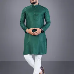 Attigo Men Regular Kurta with Pyjamas-picture-27