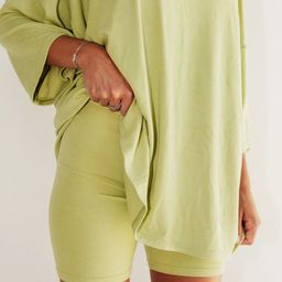 FEMENEST T-Shirt With Shorts Co-Ords-image-130