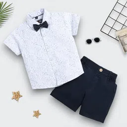ULTRINA Unisex Kids Printed Shirt With Shorts-37