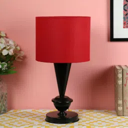 Tucasa NTU-31 B-22 Table Lamp with Metal base (Red) image 4