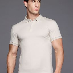 Allen Solly Knitted Polo Collar T-shirt-image-68