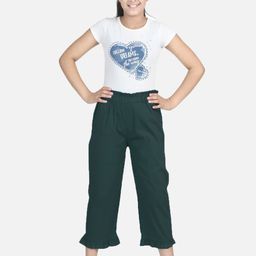 Cutiekins Girls Cotton Mid-Rise Trousers-image-63