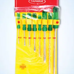 Taparia Screw Driver Kits with Hanging Pouch 8 Pcs. 1013-47