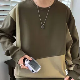 StyleCast x Revolte Men Colourblocked Sweatshirt-picture-48