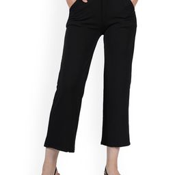 BAESD Women High-Rise Easy Wash Trousers-picture-34