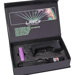 Sanjary Laser Light Green High Power Laser Presentations Pointers Adjustable Focus Flashlight USB Rechargeable 2000 Metres Long Range Strong color design may vary image 4