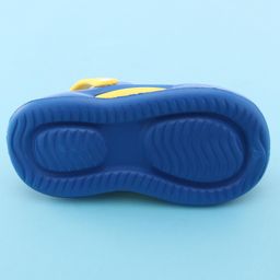 Oh! Pair Slip On Clogs With Back Strap Closure & Bee Applique - Blue image 5