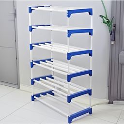 turbomax tri TURBOMAX 6 Layer Book Shelf Bookshelf for Home Library, Adjustable Book Stand | Books Shelf Book Shelves Metal Rack Home Library, Book Stand, Books Rack for Study Room, Shoe Rack image 5