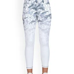 BAESD Women Geometric Printed Slim-Fit Ankle-Length Gym Tights-29