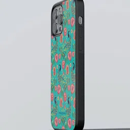 macmerise Floral Printed iPhone 13 Pro Max Back Case Mobile Accessories-picture-41