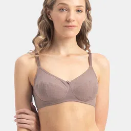 Jockey Wirefree Non Padded Super Combed Cotton Full Coverage Everyday Bra-1615-picture-15