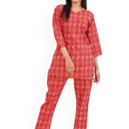 30 Looks Women Ethnic Printed Night suit-picture-19