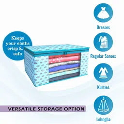 Kuber Industries Blue Set of 6 Regular Drawer Organiser Organisers image 5