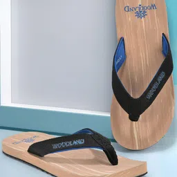 Woodland Men Printed Thong Flip-Flops-picture-54