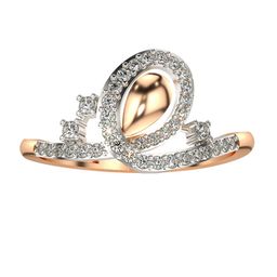 VALANOVA Women Rose Gold Ring Diamond-picture-39