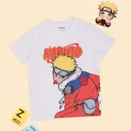 Pantaloons Junior Boys Graphic Printed Round Neck Pure Cotton T-shirt-47