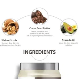 Spriea Herbals Cocoa Butter Moisturizing Scrub- 200 g image 3