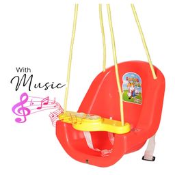 Dash Baby And Toddler Musical Swing With Light - Red-12
