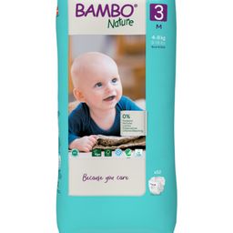 Bambo Nature Medium Size Tape Diapers with Wetness Indicator - 52 Pieces-picture-17