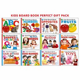 Sawan Kiddy Board Books Set of 12 - English-20