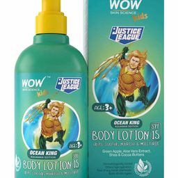 WOW Skin Science Ocean King Aquaman Kids Body Lotion SPF 15 - 300 ml-image-3