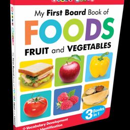 My First Board Book of Foods Fruits And Vegetables - English-5