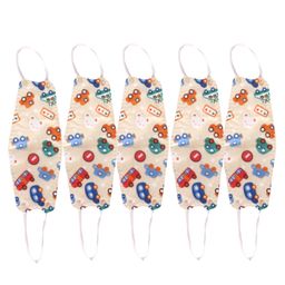 Advind Healthcare Smog Guard N95 Kids Mask Car Print Design - Pack of 5-12