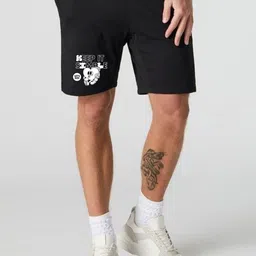 FABSTIEVE Men Keep It Simple Printed Cotton Low-Rise Shorts-image-43