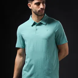 Technosport Men Polo Collar Anti Static Slim Fit T-shirt-image-13