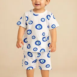 Googo Gaaga Boys Printed T-shirt with Shorts-image-93