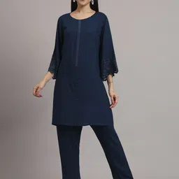 Belfry Women Straight Kurta & Trousers-image-27