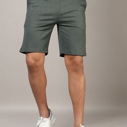 LIMEROAD Men Self Design Shorts-image-36