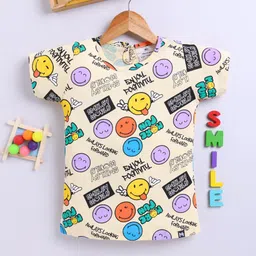 YK X Minute Mirth Girls Pure Cotton Graphic Printed Top-picture-18