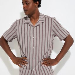 max Men Opaque Striped Casual Shirt-image-52
