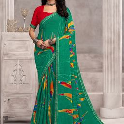 Pandadi Saree Printed Embellished Sarees-40