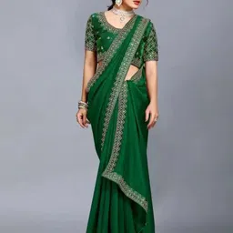 Florence Embellished Sequinned Saree-image-93
