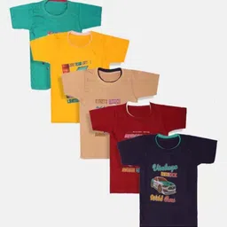 BAESD Kids 5 Printed Applique T-shirt-image-38