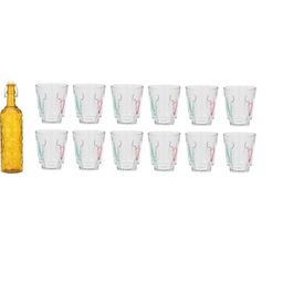 SOMIL Yellow Glass Airtight Can Bottle-image-42