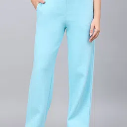 98 Degree North Women Straight Fit Mid-Rise Trousers-picture-37