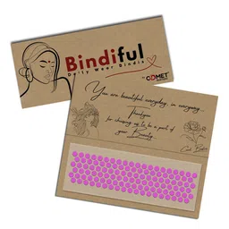 Comet Busters Bindiful Set Of 5 Traditional Round Velvet Bindi-12