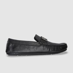 Tommy Hilfiger Men Printed Leather Loafers-picture-32