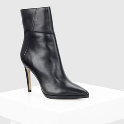 Oroh Women Leather Stiletto-Heeled Regular Boots-image-80