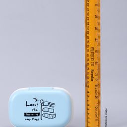 fab n funky Soap Case With Flag Print - Blue image 3