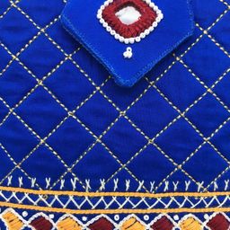 SriShopify Handicrafts Embellished Structured Handheld Bag image 5