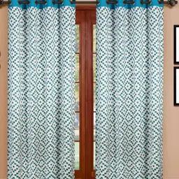 Dekor World Multicoloured Set of 2 Long Door Curtain-53