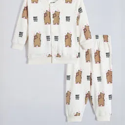 Hopscotch Boys 2 Piece Teddy Day Comfy Cotton Clothing Set-picture-37