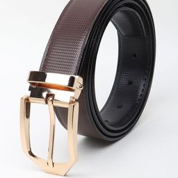 Killer Men Textured Reversible Formal Belt-image-97