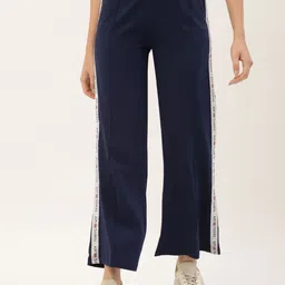 AMSWAN Women Printed Regular Fit Cotton Mid Rise Track Pant-picture-39