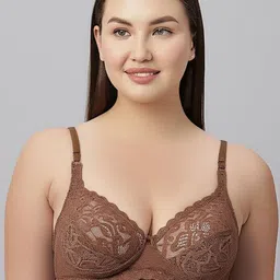 KAVYA Women Floral Self Design Full Coverage Non Padded Non-Wired Cotton T-shirt Bra-picture-48