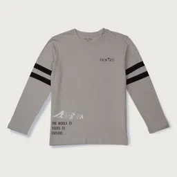 Palm Tree Boys Typography Printed T-shirt-image-73